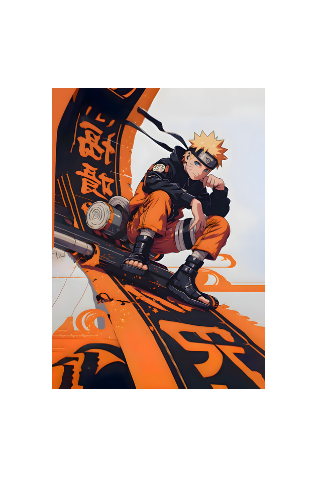 Naruto Scroll poster - A4