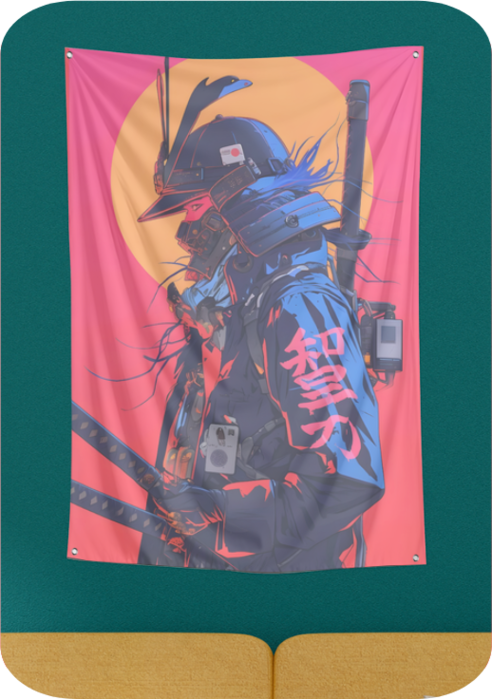 SAMURAI tapestry