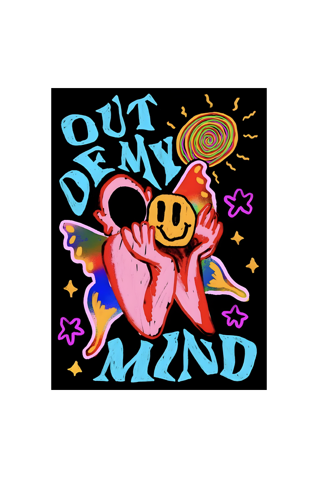 Out of My Mind Totebag