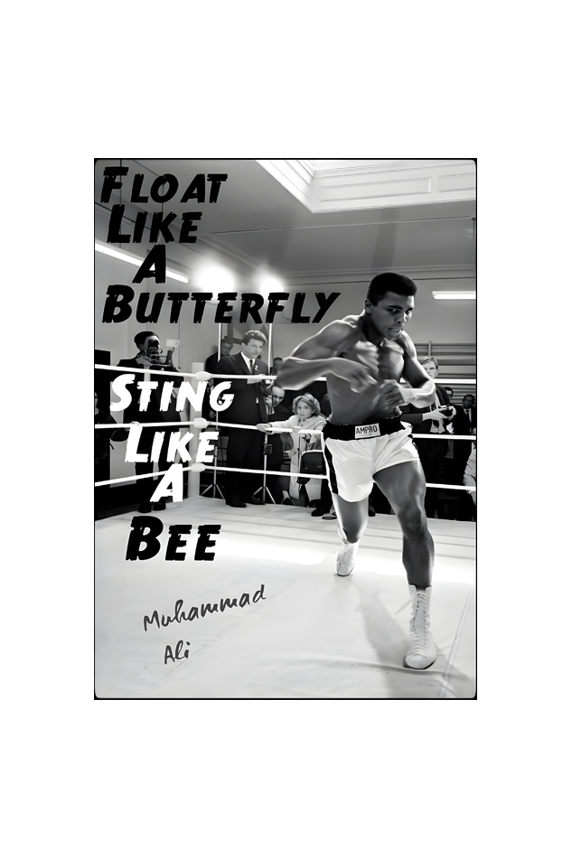 Muhammad Ali Inspiration Poster -A4