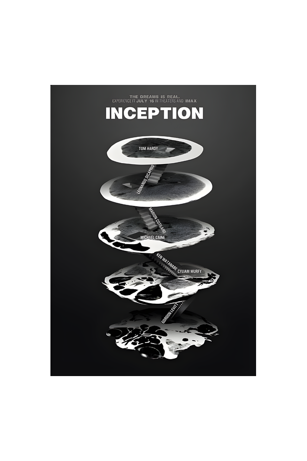 Inception Movie Poster - A4