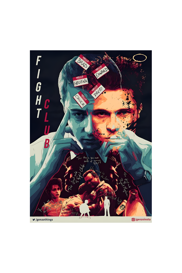 Fight Club Poster - A4