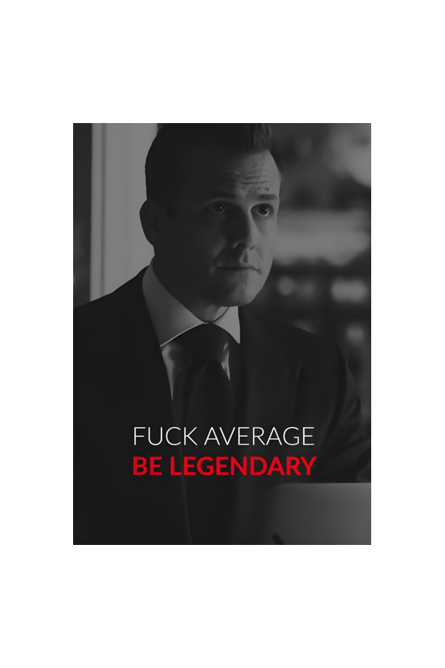 SUITS - Harvey Specter quote poster