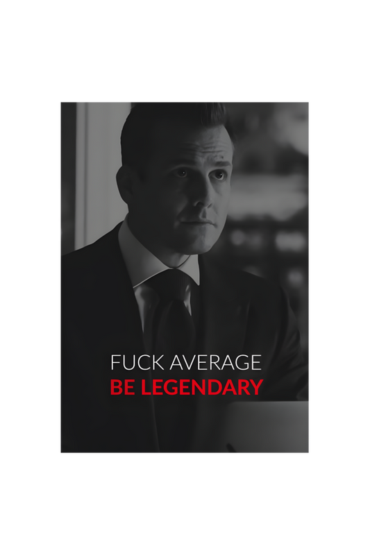 SUITS - Harvey Specter quote poster