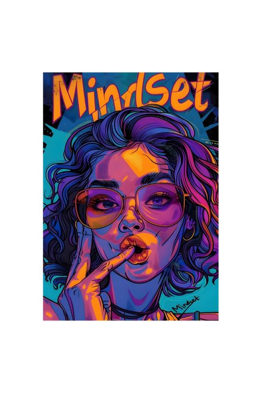 MINDSET punk art poster