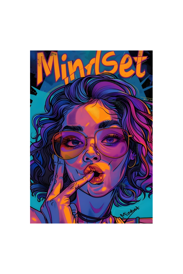 MINDSET punk art poster