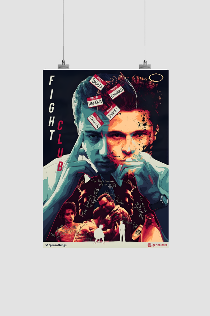 Fight Club Poster - A4