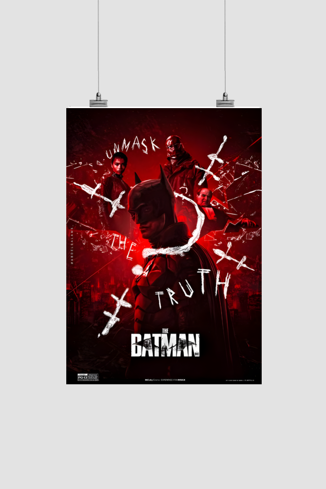 Batman Movie Poster -A4