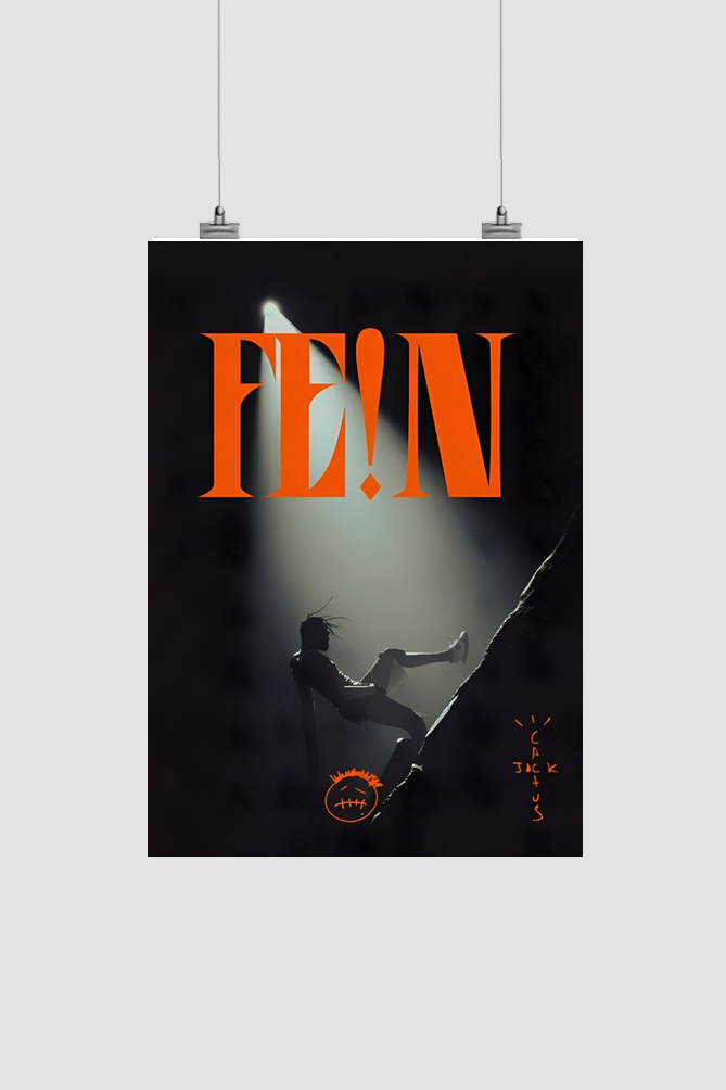 FEIN - Travis Scott poster