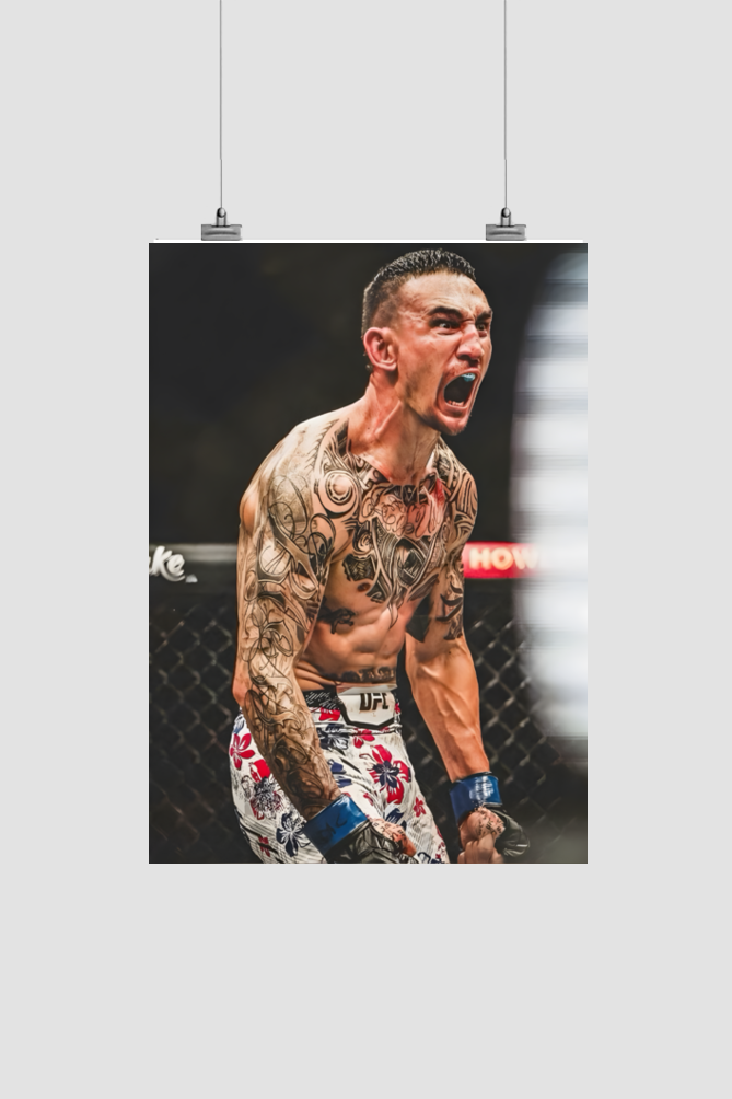 Max Holloway poster