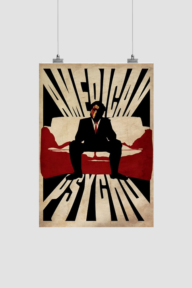 American Psycho poster - A4