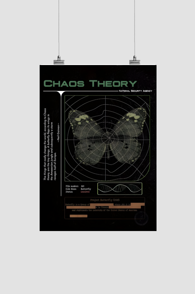 CHAOS THEORY poster