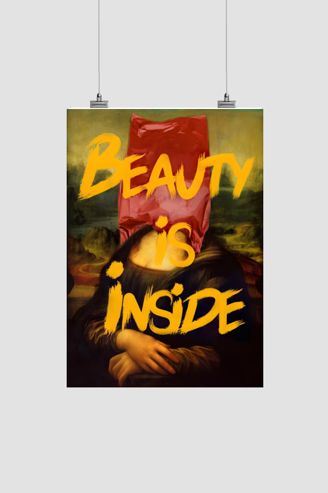 BEAUTY IS INSIDE poster