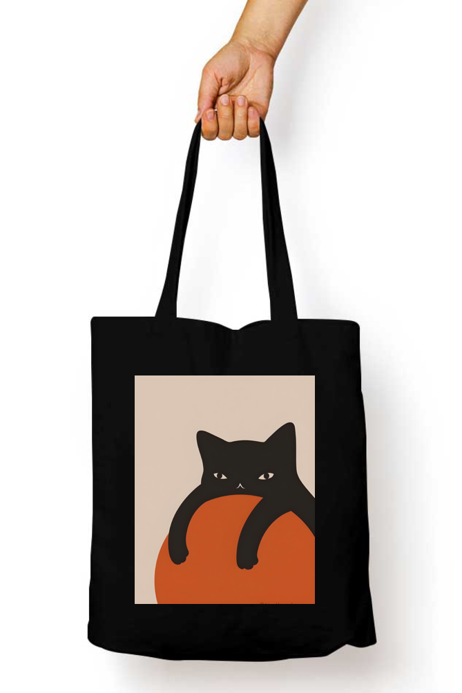 Minimalistic Kitty Totebag